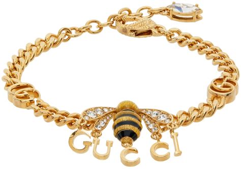 gucci bee bracelet|gucci snake bracelet.